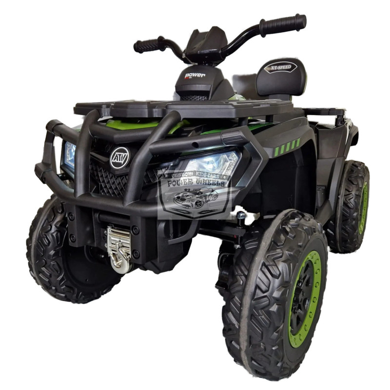 ELEKTRISCHE KINDERQUAD GROEN 24 VOLT