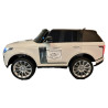 Range Rover HSE 2X12V 2.4G 2 persoons ELEKTRISCHE Kinderauto WIT