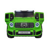 Mercedes G63 AMG 4×4 24 volt elektrische kinderauto mat groen 2 persoons