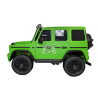 Mercedes G63 AMG 4×4 24 volt elektrische kinderauto mat groen 2 persoons