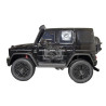 Mercedes G63 AMG 4×4 24 volt 2 persoons kinderauto metallic zwart