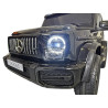 Mercedes G63 AMG 4×4 24 volt 2 persoons kinderauto metallic zwart