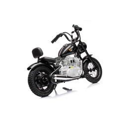 ELEKTRISCHE KINDER Chopper 24 volt zwart BRUSHLESS