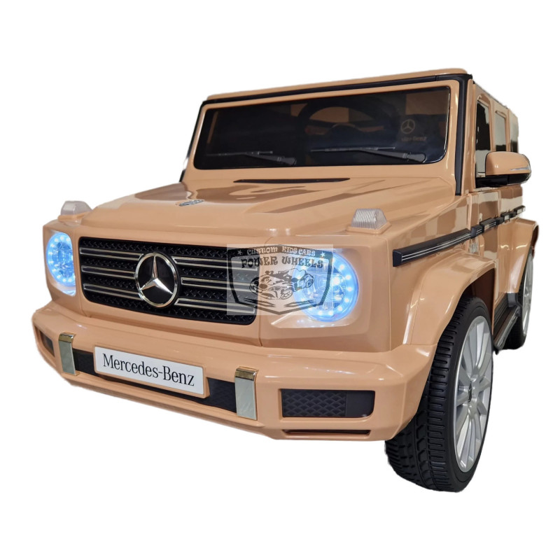 MERCEDES G500 ELEKTRISCHE KINDERAUTO Bruin 12V 2.4G