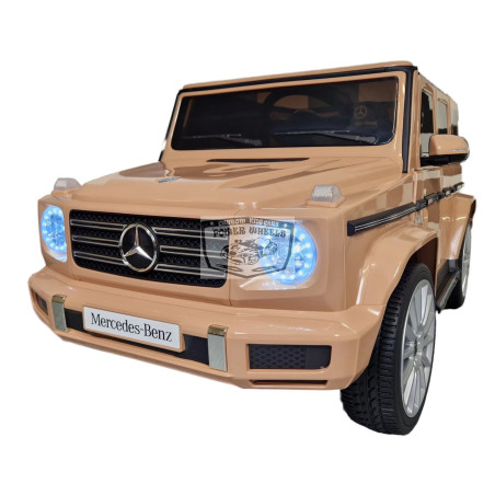 MERCEDES G500 ELEKTRISCHE KINDERAUTO Bruin 12V 2.4G