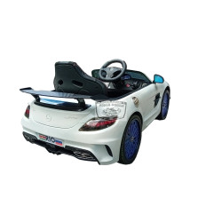 CUSTOM MERCEDES SLS AMG ELEKTRISCHE KINDERAUTO DIAMOND PEARL 12V 2.4G