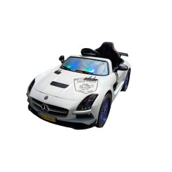 CUSTOM MERCEDES SLS AMG ELEKTRISCHE KINDERAUTO DIAMOND PEARL 12V 2.4G