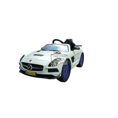 CUSTOM MERCEDES SLS AMG ELEKTRISCHE KINDERAUTO DIAMOND PEARL 12V 2.4G