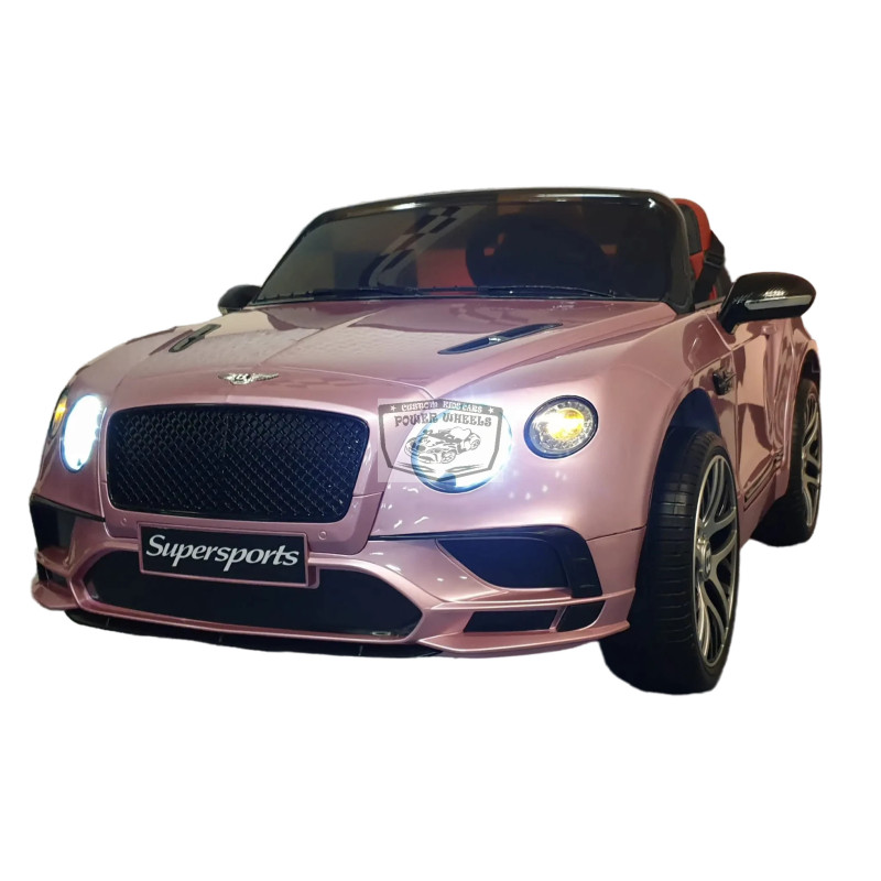 BENTLEY CONTINENTAL ELEKTRISCHE KINDERAUTO 12V 2.4G ROZE