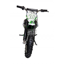 Elektrische kinder crossmotor 36 volt 500 watt groen