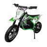 Elektrische kinder crossmotor 36 volt 500 watt groen