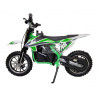 Elektrische kinder crossmotor 36 volt 500 watt groen