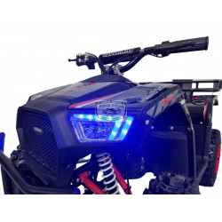 Elektrische Kinderquad Adventure 48 volt 1100 watt brushless zwart