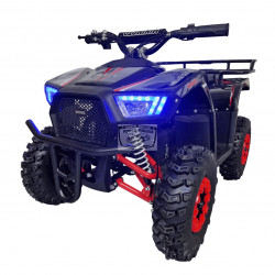 Elektrische Kinderquad Adventure 48 volt 1100 watt brushless zwart