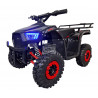 Elektrische Kinderquad Adventure 48 volt 1100 watt brushless zwart