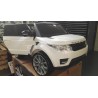 Range Rover 2 persoons elektrische kinderauto wit Feber
